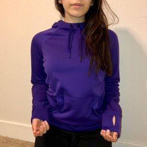 Thermal Pullover Sweater Size Small Purple